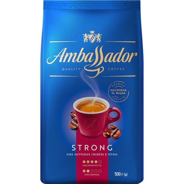 Ambassador в зернах 500г пакет
