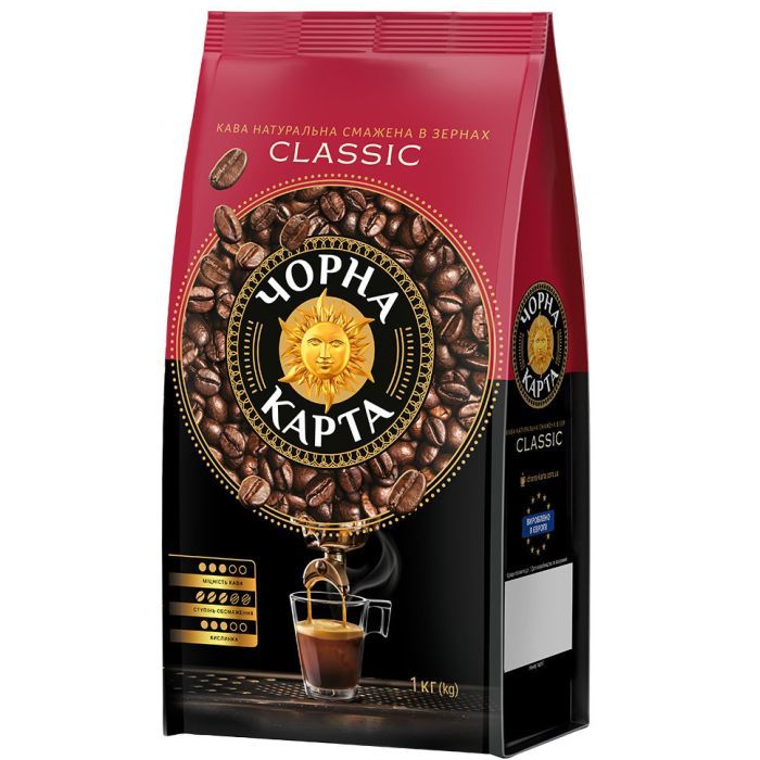ЧОРНА КАРТА Classic в зернах 1000 г (ck.53845)