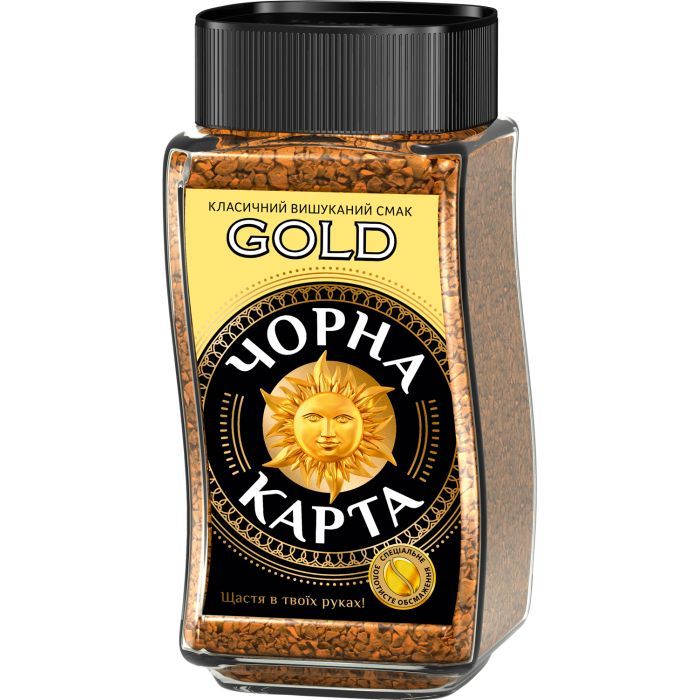 ЧОРНА КАРТА розчинна 190г "Gold" (ck.51156)