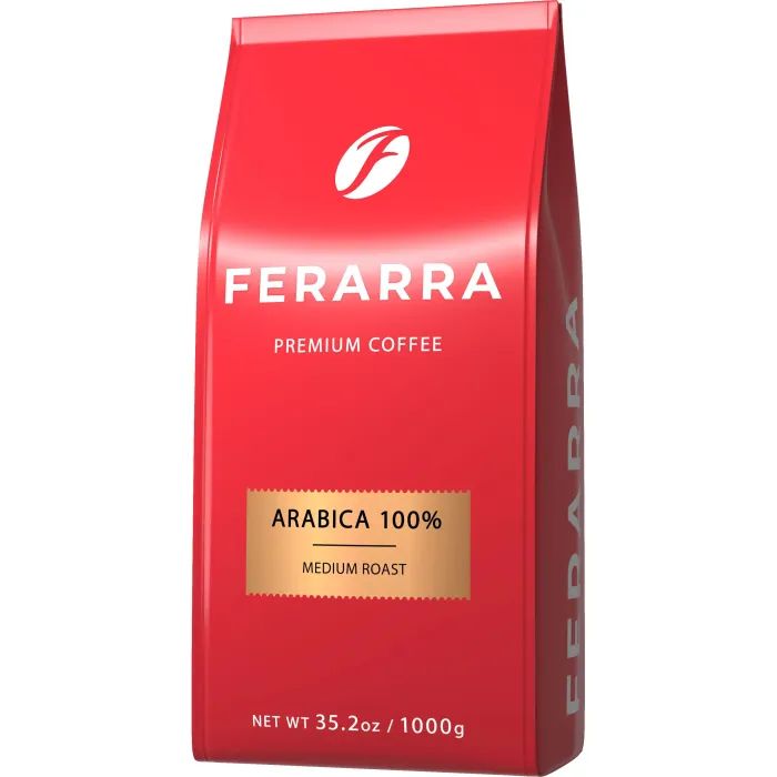 Ferarra Caffe 100% Arabica в зернах 1 кг (fr.17673)