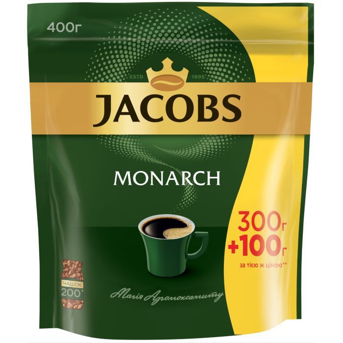 JACOBS розчинна 400г