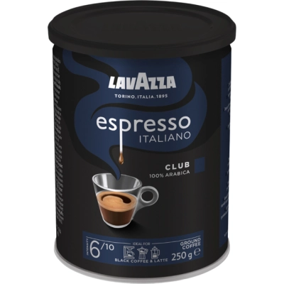 Lavazza Club мелена 250 г (8000070015456)