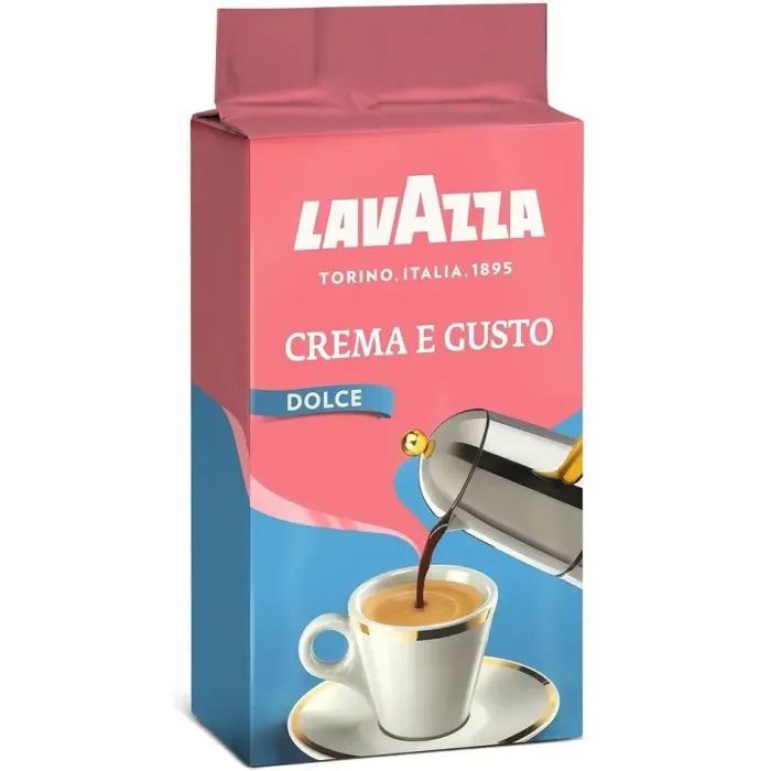 Lavazza Crema&Gusto Dolce мелена 250 г (8000070037304)