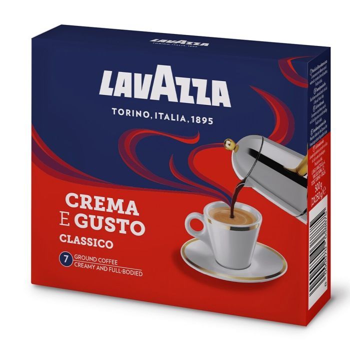 Lavazza Crema&Gusto Dolce мелена 2х250 г (8000070038875)
