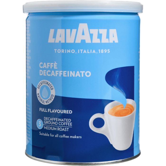 Lavazza Dek мелена без кофеїну 250 г ж/б (8000070011052)