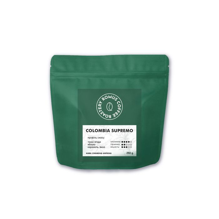Romus Roastery Colombia Supremo мелена 250 г (8893)