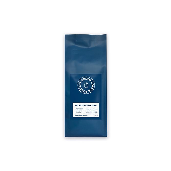 Romus Roastery India Cherry AAA в зернах 1 кг (880199)