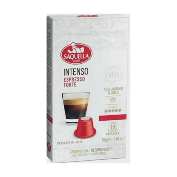 SAQUELLA Espresso Intenso в капсулах 10 шт (8002650007738)